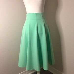 Miss Candyfloss Teal Skirt XS Vintage Style